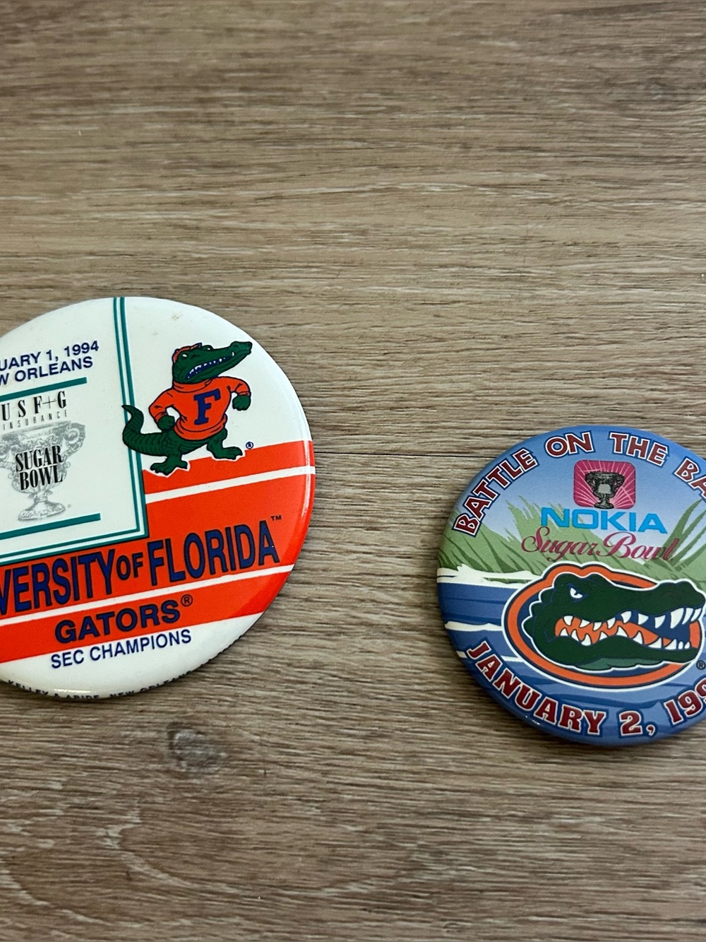University of Florida Football Pins